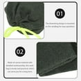 thumbnail image 2 of IFANLANDOR 2Pack Waterproofing Sand Bags Flood Protection Green Drawstring Design Heavy Duty for Flood Defense, 2 of 8