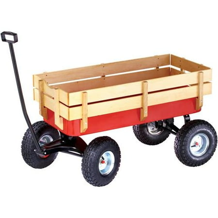 Pro Vehicle - Grizzly Industrial G7112 Heavy-Duty Wagon w/ Wood Sides