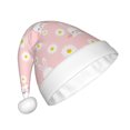 thumbnail image 2 of Kdxio Rabbit And Cherry for Christmas Hat Santa Hats for Adults Unisex Red Velvet Extra Thicken Xmas Hat for New Year Festive Holiday Party, 2 of 6