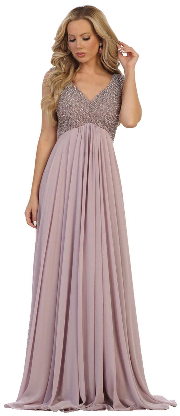 empire waist prom dress