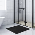 thumbnail image 2 of PPOSFPH Drainage Mat, 3 x 3.3ft Non Slip Rubber Floor Mats, Pool Mat for Indoor Outdoor Entrance Bar Wet Area, Black, 2 of 11