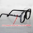 thumbnail image 3 of Glasses Side Shields Slip On Safety Glasses Shield Universal Side Shields 1 Pair, 3 of 5