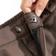 thumbnail image 3 of Womens Shorts Trendy High Waisted Genuine Leather Look Stretchy Jean Shorts Short Denim Pants with Pockets Comfy, 3 of 5