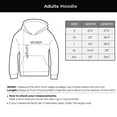 thumbnail image 3 of AC/DC Power Up Hoodie Red Jagged Logo Rock & Roll Band Sweatshirt for Men Hoodie Large Black, 3 of 4