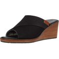 thumbnail image 1 of Pendleton Womens Arcata Wedge Sandals, Black, 7 B(M) US, 1 of 1