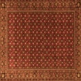 thumbnail image 1 of Ahgly Company Indoor Square Persian Orange Traditional Area Rugs, 7' Square, 1 of 1