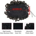 Carpet Hair Rake Synthetic Dreadlock Hair Bun Afro Chignon High Puff