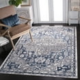 thumbnail image 2 of SAFAVIEH Lagoon Macedonia Medallion Area Rug, Navy/Gray, 5'5" x 7'7", 2 of 8