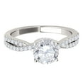 thumbnail image 2 of Aonejewelry 0.75 Carat Halo Diamond Engagement Ring In 14k White Gold, 2 of 4