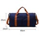 thumbnail image 2 of La bolsa de asas del viaje, bolsa del fin de semana para la bolsa del gimnasio de los deportes de la natación, 2 of 6