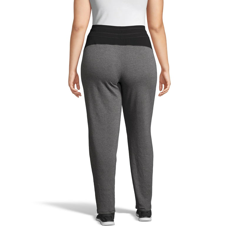 Just My Size Women's Plus Size French Terry Performance Sweatpants 