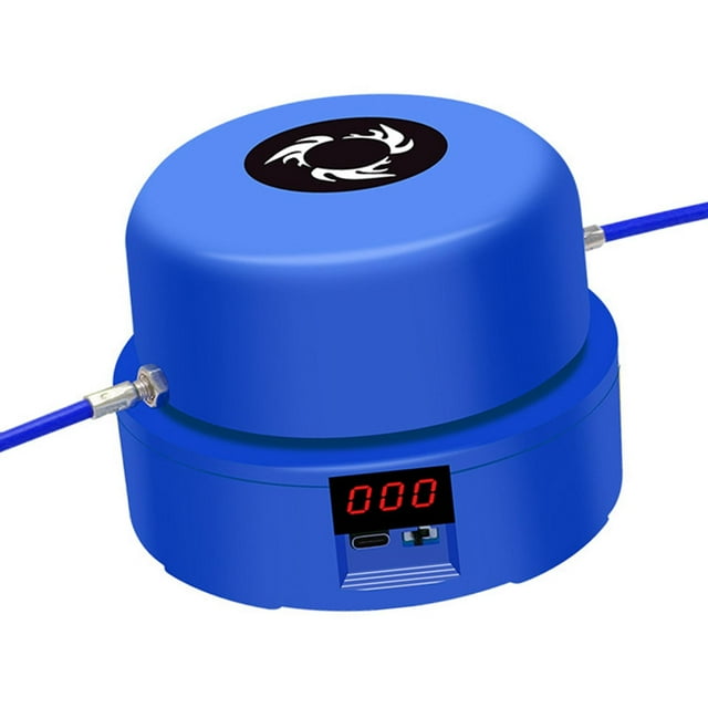 Cuerda de saltar Control remoto de bajo ruido Pantalla LED Mujeres Hombres Principiantes Cuerda de saltar Azul Cola Máquina de saltar la cuerda