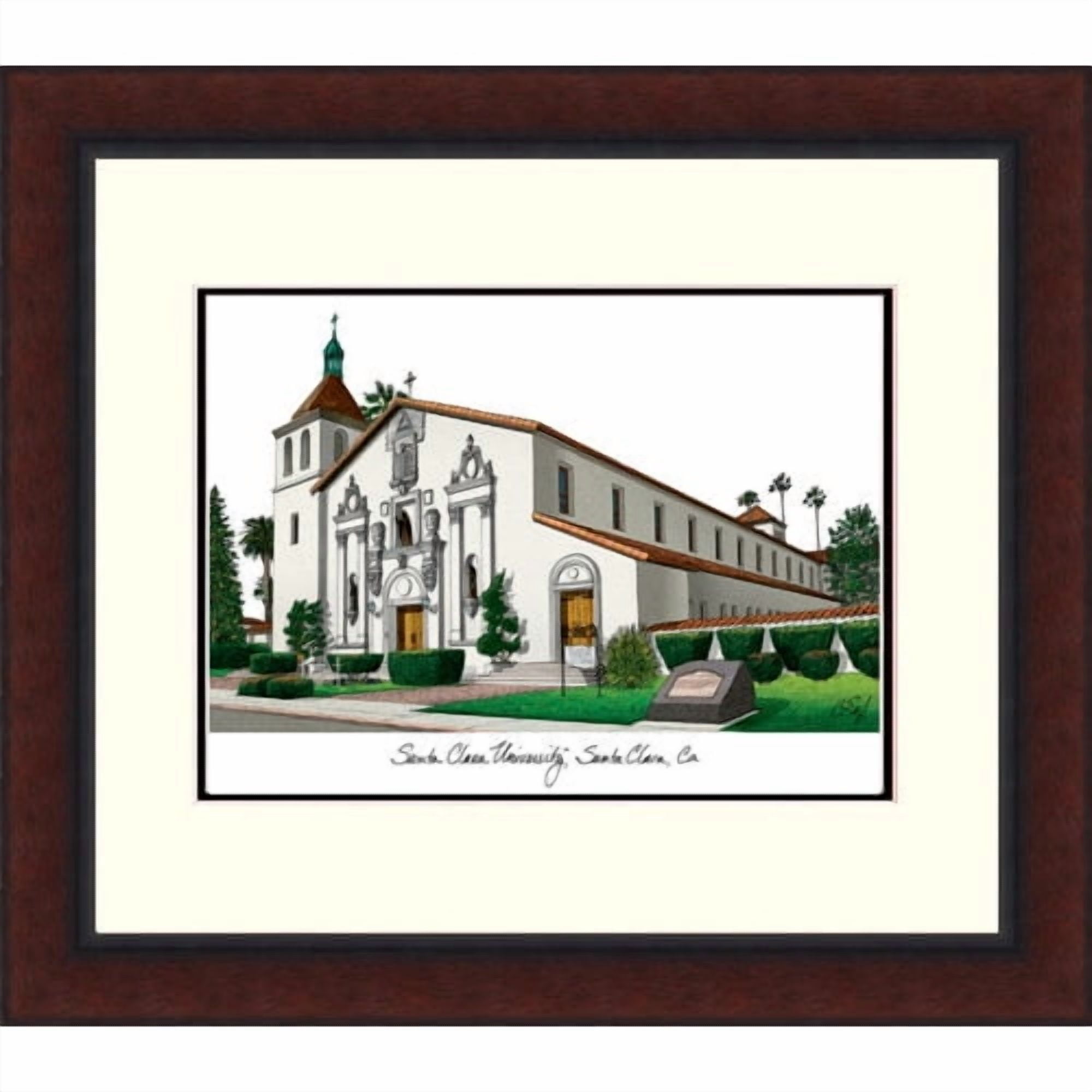 Campusimages IA998LR Lowa State University Legacy Alumnus Framed Lithograph