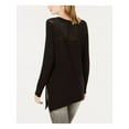 thumbnail image 2 of Bar Iii Womens Mesh Inset Pullover Sweater, 2 of 2
