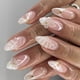 thumbnail image 1 of Fashionable 3D Flower Press On Nail For Daily Use ABS Material Snug Almond Shape Easy DIY Application, 1 of 4