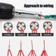 thumbnail image 5 of Herramienta para Pelar y Torcer Cables, para Taladrar, Torcer Tuercas, Pelacables, Herramienta para Conectar Cables, Cable con Vástago Hexagonal, 5 of 7