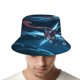 thumbnail image 4 of Greninja Sombrero bucket para adultos, gorra de protección solar, sombrero de pescador plegable para viajes al aire libre, pesca y actividades de verano, 4 of 6