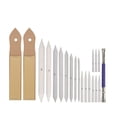 thumbnail image 1 of CHICHUMID 20PCS Assorted Color Blender Stumps for Extending Short Pencils Back to School, 1 of 7