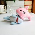 thumbnail image 3 of AYYUFE 12cm Shark Plush Stuffed Hanging Doll Key Chain Pendant Bag Gift, 3 of 7