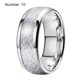 thumbnail image 3 of Qarigey Anillo de suministro de acero inoxidable, joyería de piedra para hombre, accesorio de adorno para fiesta de boda, coleccionables, regalo de Ropa, zapatos y accesorios Miscelánea Plateado 10# Qarigey AP015022-05, 3 of 6