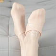 thumbnail image 6 of Women's Foot Spa Pedicure Silicone Socks, Cracked Feet Foot Moisturizer Gel Socks, Overnight Treatment and Softening Socks, 1 Pair Foot Care Set - Pink, 6 of 6