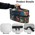 thumbnail image 5 of HELLHERO Mushrooms Dustproof Travel Home Iron Storage Case Compatible with Most Iron Travel Case Travel Iron Organizer, Bag Only, 5 of 6