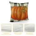 thumbnail image 4 of PHYHOO Fall Pillow Covers  Fall Decorations Autumn Pillow Covers Buffalo Plaid Pumpkin Pillow Covers Holiday Rustic Linen Fall Pillow Case for Sofa Couch, 4 of 5