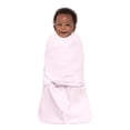 thumbnail image 2 of HALO Saco de dormir 100% algodón, manta portátil ajustable en 3 direcciones, TOG 1.5, rosa suave, recién nacido, 0-3 meses, 2 of 9