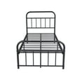 thumbnail image 6 of alazyhome Classic Metal Twin Size Platform Bed Frame, Black, 6 of 6