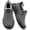 Black, variant on Knivor Winter Cozy Slip On Boots for Men Corduroy Fleece Lined Casual Shoes Warm Closed Toe Walking Winter Boots Non Slip for Everyday Wear