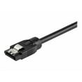 thumbnail image 4 of StarTech.com 0.3 m Round SATA Cable - Latching Connectors - 6Gbs SATA Cable - SATA cable - Serial ATA 150/300/600 - SATA (R) latched to SATA (R) latched - 1 ft - round - black, 4 of 4