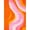Orange, Pattern 2, variant on ODIKA 4'x6' Machine Washable Non-Slip Area Rug, Vibrant Swirling with Retro Funky Design High Traffic Rug, Orange, 144853
