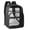 Black, variant on Clear Pvc Backpack for School & Travel, Reinforced Straps Transparent Bookbag, Large-Campus Tote Fits Laptop & Essentials, Security-Friendly for Stadium & Airport, A Backpack