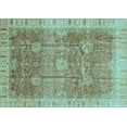 thumbnail image 1 of Ahgly Company Indoor Rectangle Oriental Light Blue Traditional Area Rugs, 3' x 5', 1 of 4