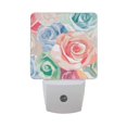 thumbnail image 7 of LED Sensor Night Light Dusk to Dawn Auto ON & Off, Plug-in Roses Pattern, 7 of 7