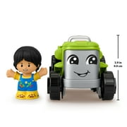 Fisher-Price Little People Tractor Farm Toy & Figure Set for Toddlers, 2 Pieces for Pretend Play