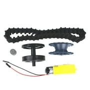 Eston Smart Tank Track Conveyor Kit, 40-Section, Black/Yellow