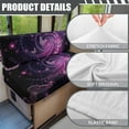 thumbnail image 6 of XYZCANDO Beautiful Butterfly RV Dinette Cushions Stylish Camper Decor Universal RV Dinette Cushion Covers for Women Bench Seat Cover Stretchable Cushion Covers for Couches Purple, 6 of 7