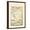 Brown Frame, variant on Art.com Map of French Wine Country Art Print, 16" x 24"
