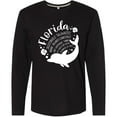 thumbnail image 3 of Inktastic Florida Cities with Dolphin Long Sleeve T-Shirt, 3 of 5
