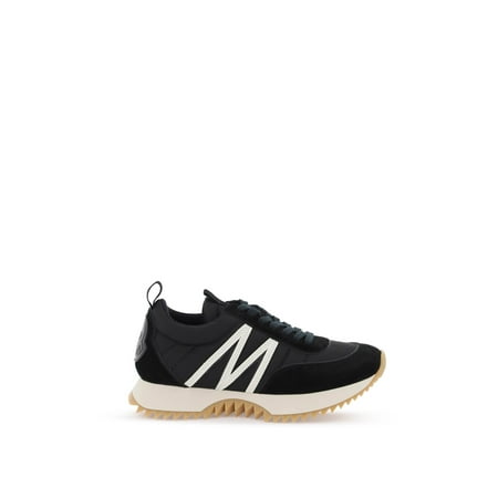 

Moncler Basic Pacey Sneakers In Nylon And Suede Leather. Women