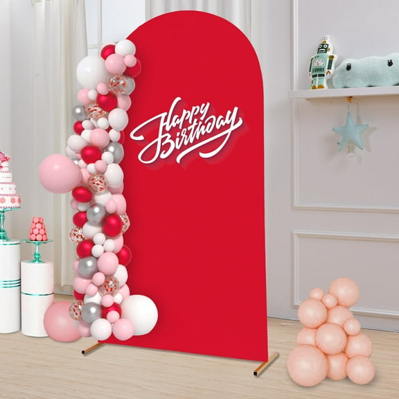2.2m Arched Support Arch Backdrop Stand Wedding Arch Stand Balloon Frame Kit