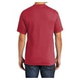 thumbnail image 2 of Mens Core Blend Cotton/Polyester Tee Shirt Red 6XL, 2 of 6