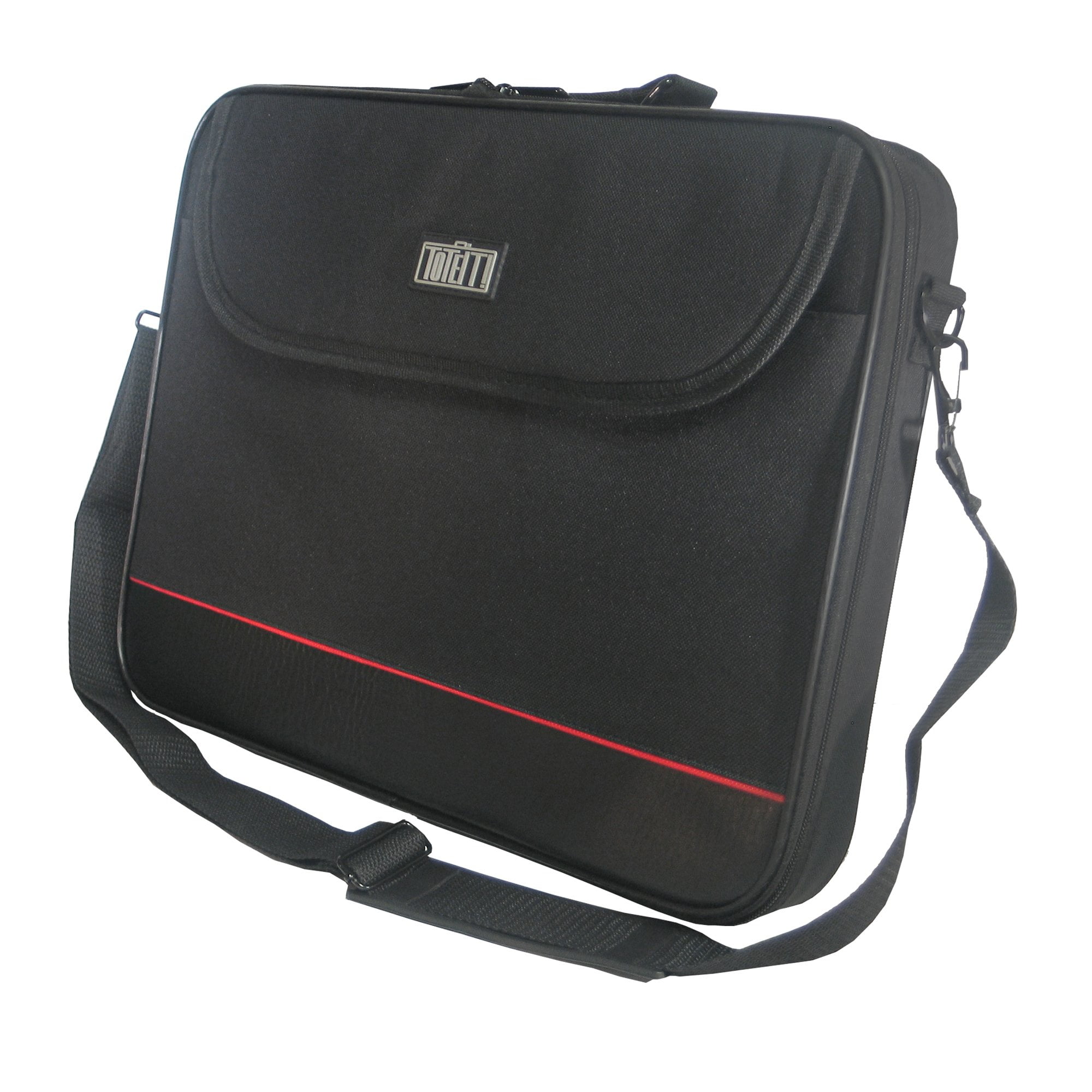 PC Treasure 07932 ToteIt 15.6" Laptop Bag, Black
