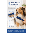 thumbnail image 3 of Peine Desenredador Mascotas Perros Gatos Doble Función Azul, 3 of 5