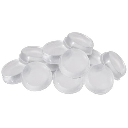 Soft Touch 4215395n 1 2 Round Clear Heavy Duty Self Stick Bumpers