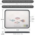 thumbnail image 3 of Plastic Cutting Board Environmentally Friendly Thickened Anti-Slip Double-Sided Available Household Kitchen Chopping Board - style：Fish and Horse Theme；, 3 of 4