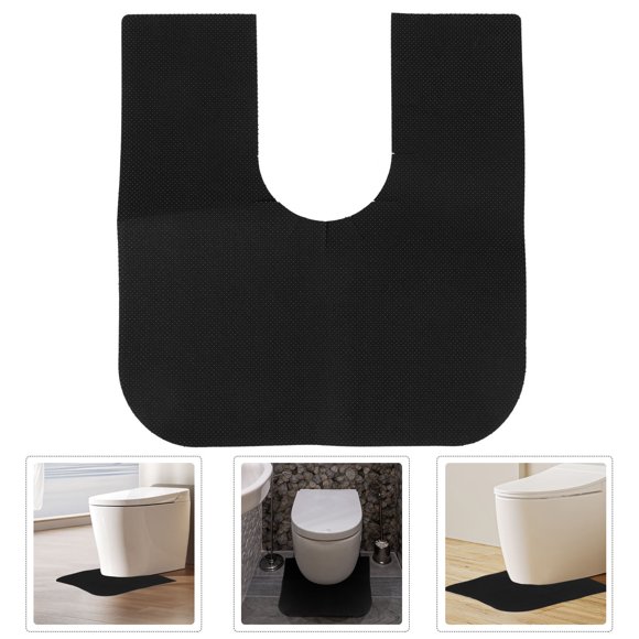 FENGGUIQU 6Ud Tapetes Para Entrenamiento De En Color Negro Nonslip Reutilizables Para De