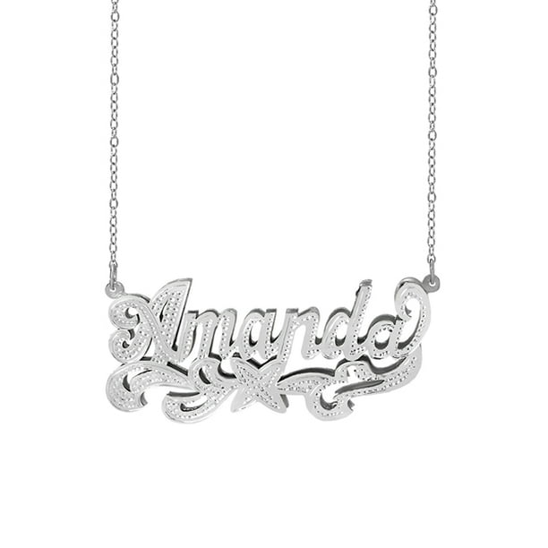Jay Aimee Designs Personalized Sterling Silver Or 14k Gold Plated Double Name Necklace W Beading And Rhodium On Name And Tail 18 Link Chain Spring Ring Clasp Walmart Com Walmart Com Jay Aimee Designs Personalized Sterling Silver Or 14k Gold Plated Double Name Necklace W Beading And Rhodium On Name And Tail 18 Link Chain Spring Ring Clasp Walmart Com Walmart Com