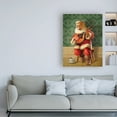 thumbnail image 3 of Trademark Fine Art 'Singing Santa II' Canvas Art by Dan Craig, 3 of 3